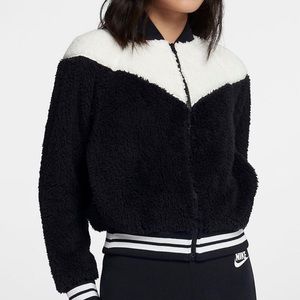 Women's Sherpa Bomber Jacket